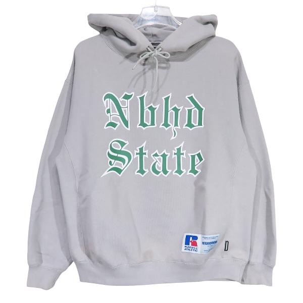 NEIGHBORHOOD NH X Russell Athletic . Sweatparka LS "Gray"