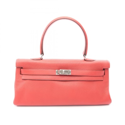 エルメス HERMES ショルダーケリー ショルダーバッグ バッグ レザー トリヨンクレマンス トリヨンクレマンス □M刻印(2009年製造) レディース レッド系 【中古】