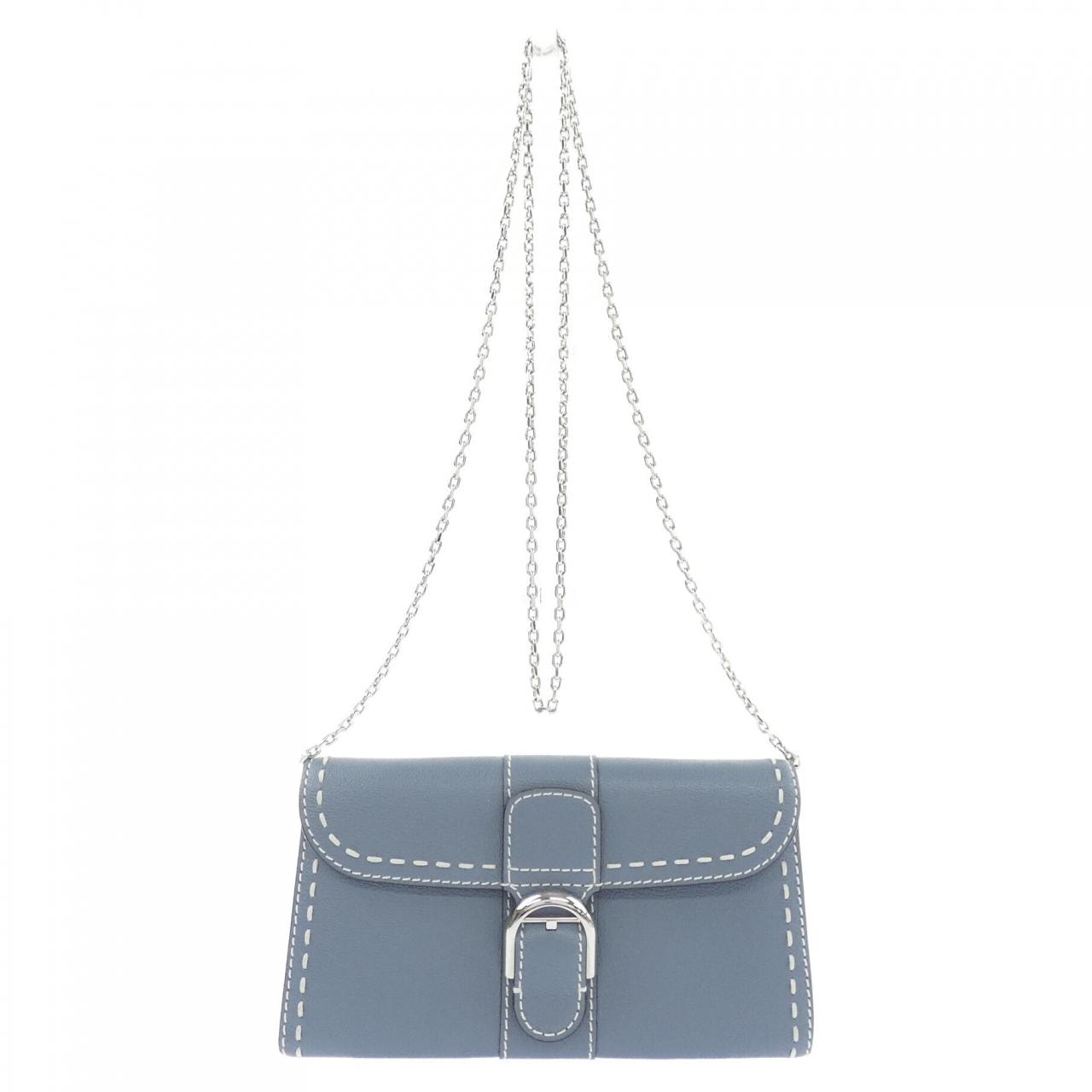 デルボー DELVAUX BRILLANT LONGWALLET CHAIN WALLET