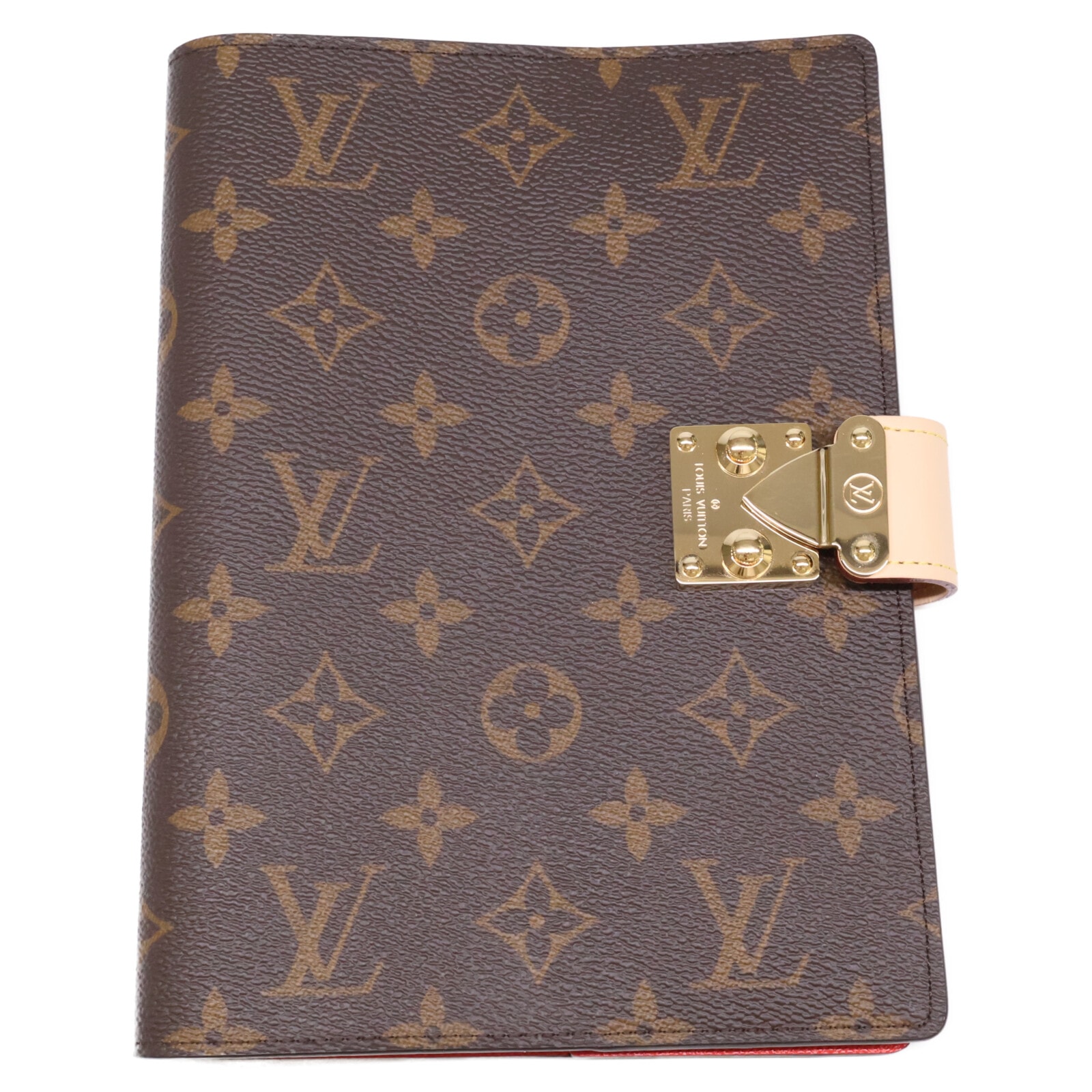 ルイヴィトン 【美品】GI0238 RFIDタグ クヴェルテュール･カルネ ポール モノグラム･キャンバス ノートブックカバー