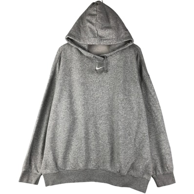 古着 ナイキ NIKE センターロゴ スウェットプルオーバーパーカー メンズXL相当/eaa596240