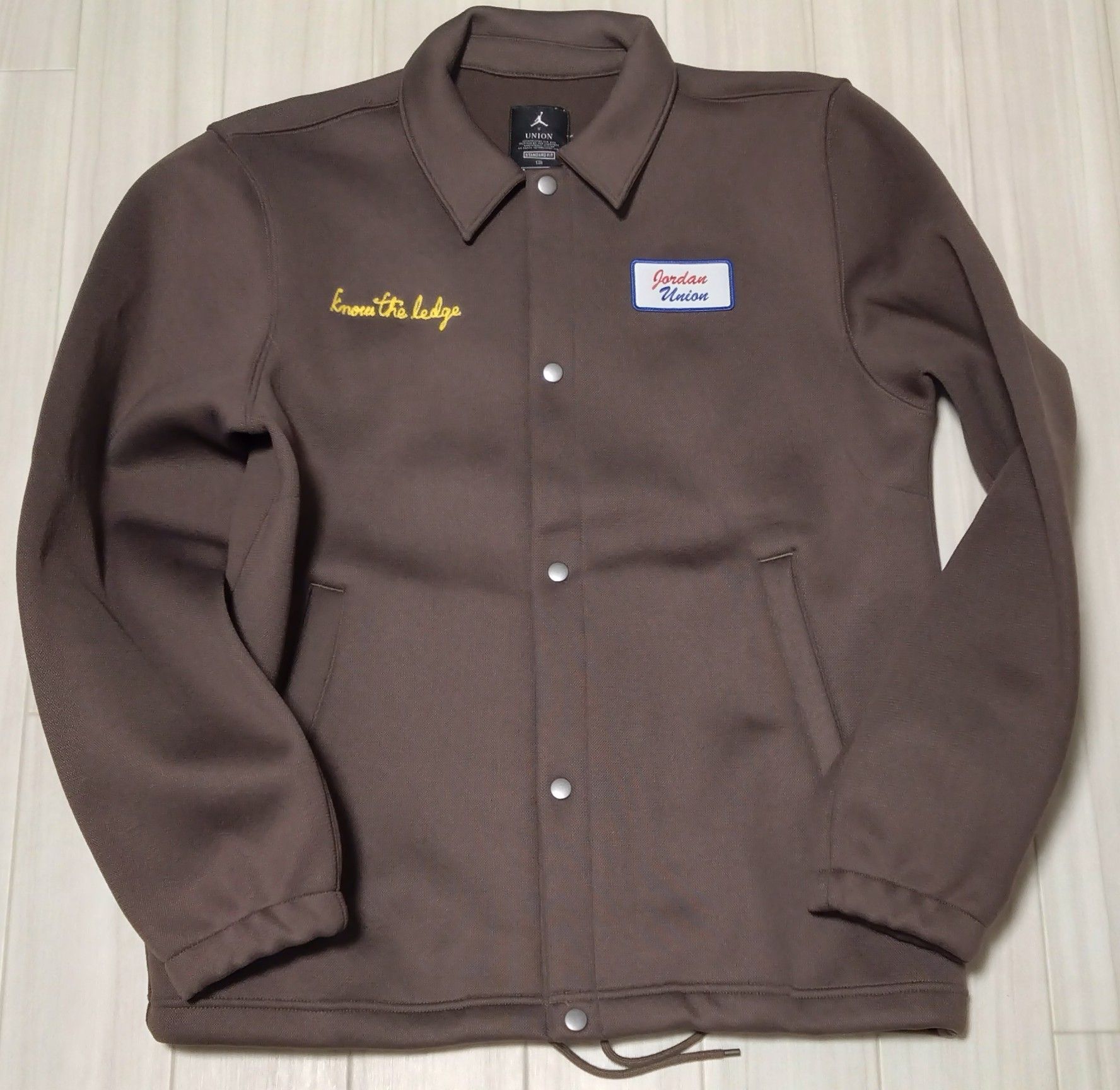 Air Jordan x Union Coaches Jacket "Ironstone"