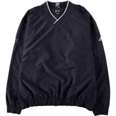 古着 00年代 アディダス adidas Vネック ウォームアッププルオーバー メンズL相当/eaa671813