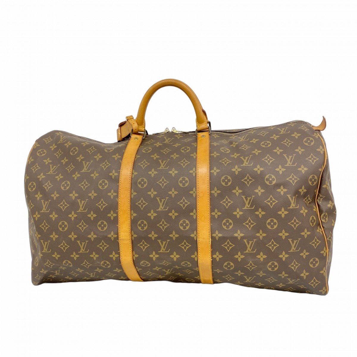 ★最終価格【6da0482】ルイヴィトン ボストンバッグ モノグラム キーポル60 M41422 ブラウン【中古】メンズ レディース ユニセックス