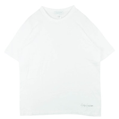 Yohji Yamamoto ヨウジヤマモト 24AW F0-T51-050A FEMME Signature Logo Pack T-Shirt フェム 半袖 Tシャツ カットソー ホワイト系 4【中古】