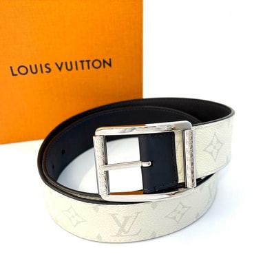 ルイ・ヴィトン LOUIS VUITTON M0003 サンチュール・リヴェルソ 40MM #90/86 ベルト【鑑定済み】正規品