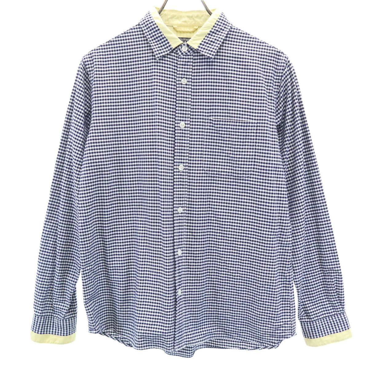 BEAMS ビームス チェック 長袖 シャツ M