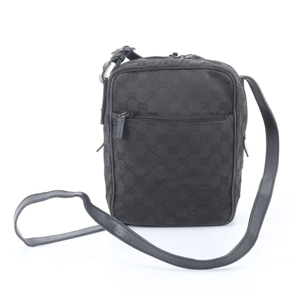 ■美品 グッチ GGキャンバス 03136 ショルダーバッグ