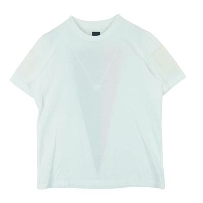 OAMC オーエーエムシー 15SS 内側プリント 半袖 Tシャツ カットソー コットン ポルトガル製 ホワイト系 S【中古】
