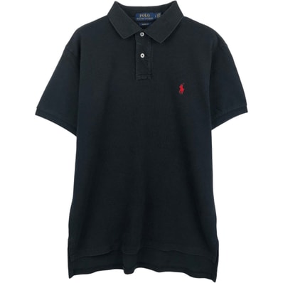 古着 ラルフローレン Ralph Lauren POLO RALPH LAUREN CUSTOM FIT 半袖 ポロシャツ メンズL相当/eaa653610