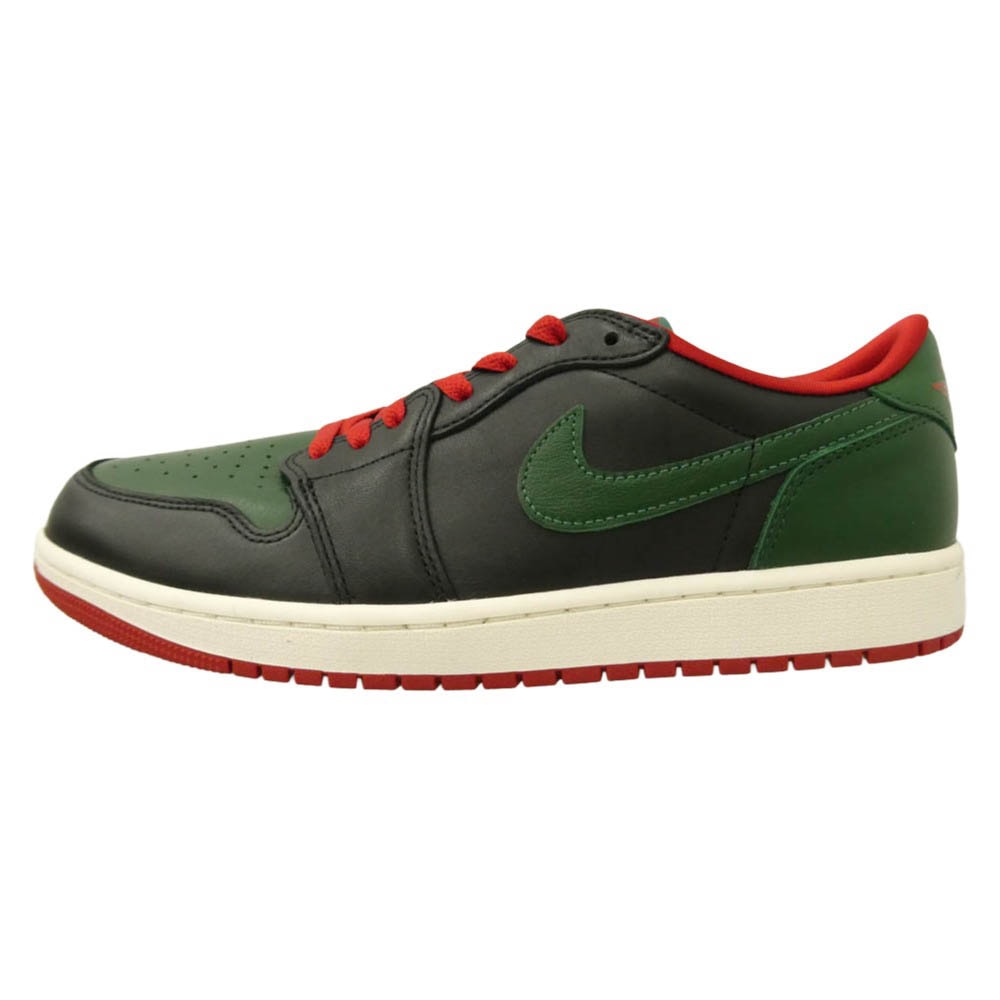 NIKE ナイキ CZ0775-036 Women's Air Jordan 1 Retro Low OG Black and Gorge Green ウィメンズ エアジョーダン1 レトロ ロー OG ブラック 28cm【新古品】【未使用】【中古】