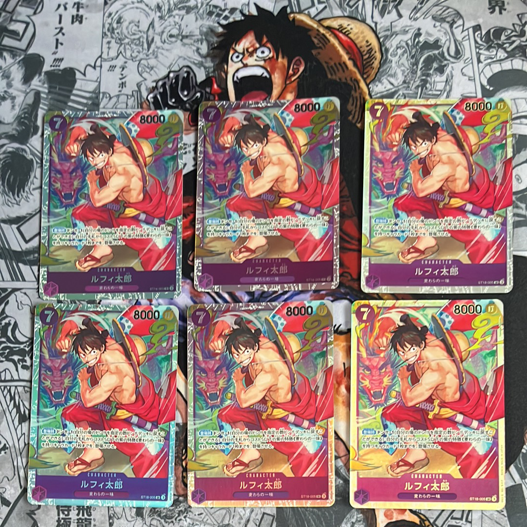 PSA10】ルフィ太郎 SR-SPC [ST18-005](ブースターパック「神速の拳