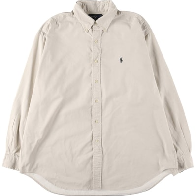古着 ラルフローレン Ralph Lauren BLAKE 長袖 ボタンダウンシャツ メンズXL相当/eaa537566