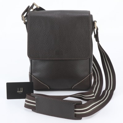 ■美品 ダンヒルoF6020B ショルダーバッグ レザー