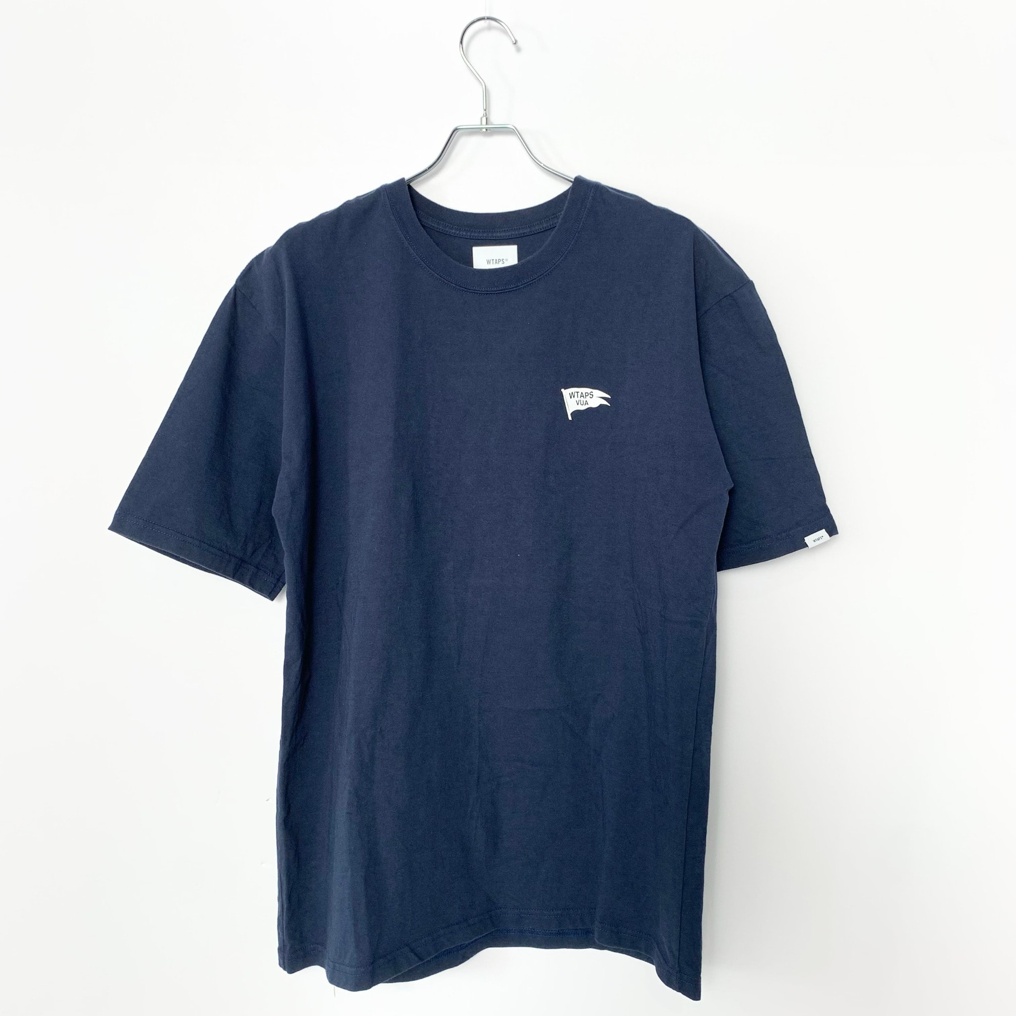 WTAPS 2020FW ISSUE SS TEE NAVY 
