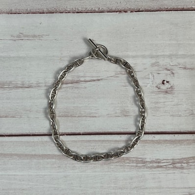 Hermes Chaine D'ancre GM Necklace Large Model "Silver"