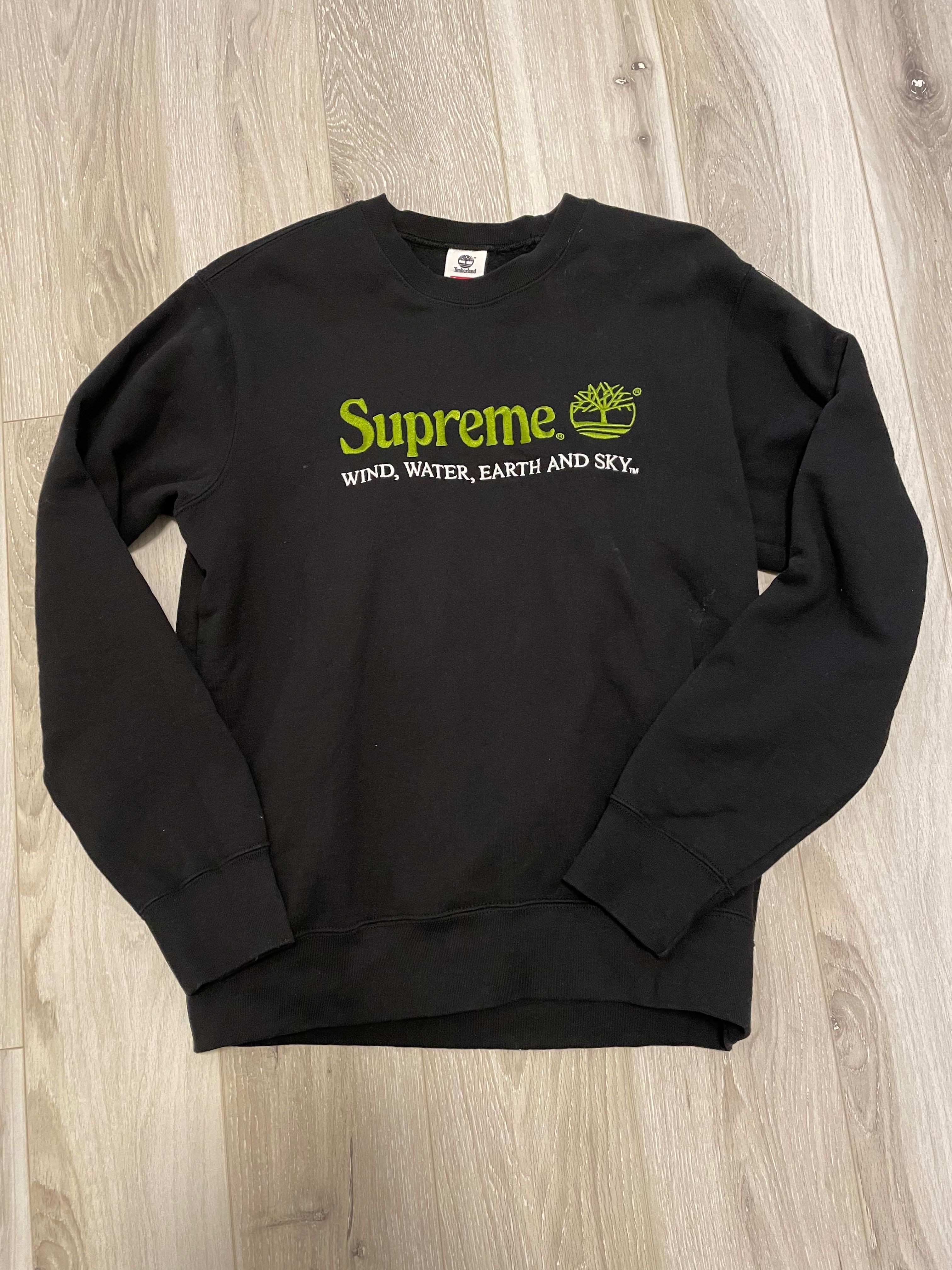 Supreme x Timberland Crewneck "Black"