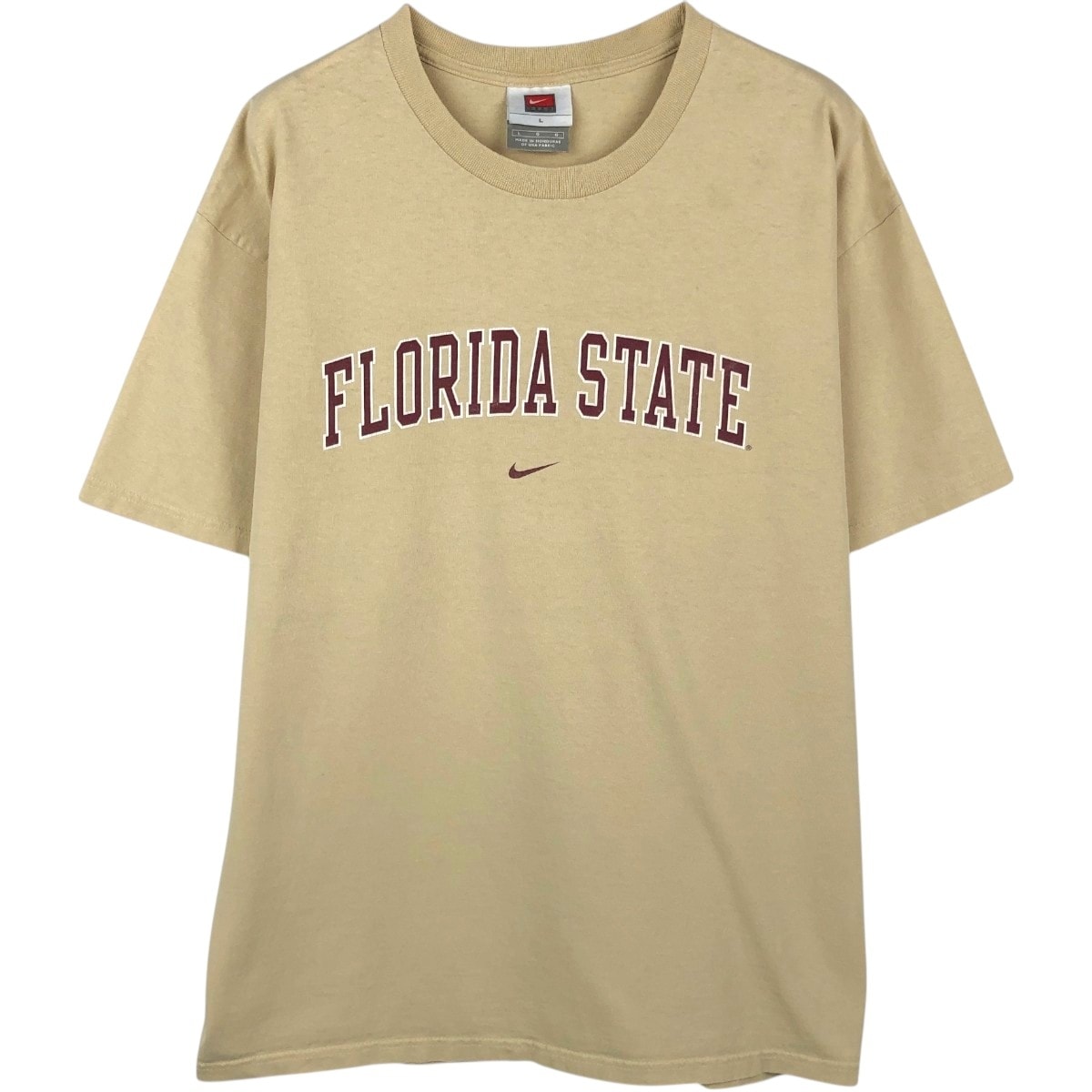 古着 ナイキ NIKE TEAM カレッジTシャツ メンズL相当/eaa666675