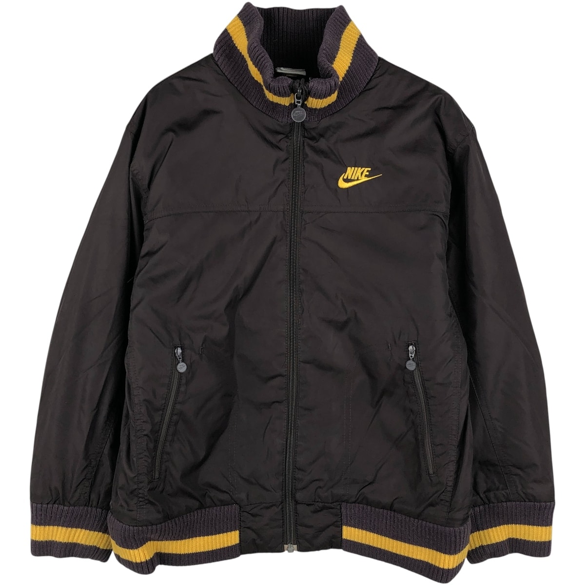 古着 ナイキ NIKE バックロゴ 中綿ジャケット パファージャケット レディースM相当/eaa606101