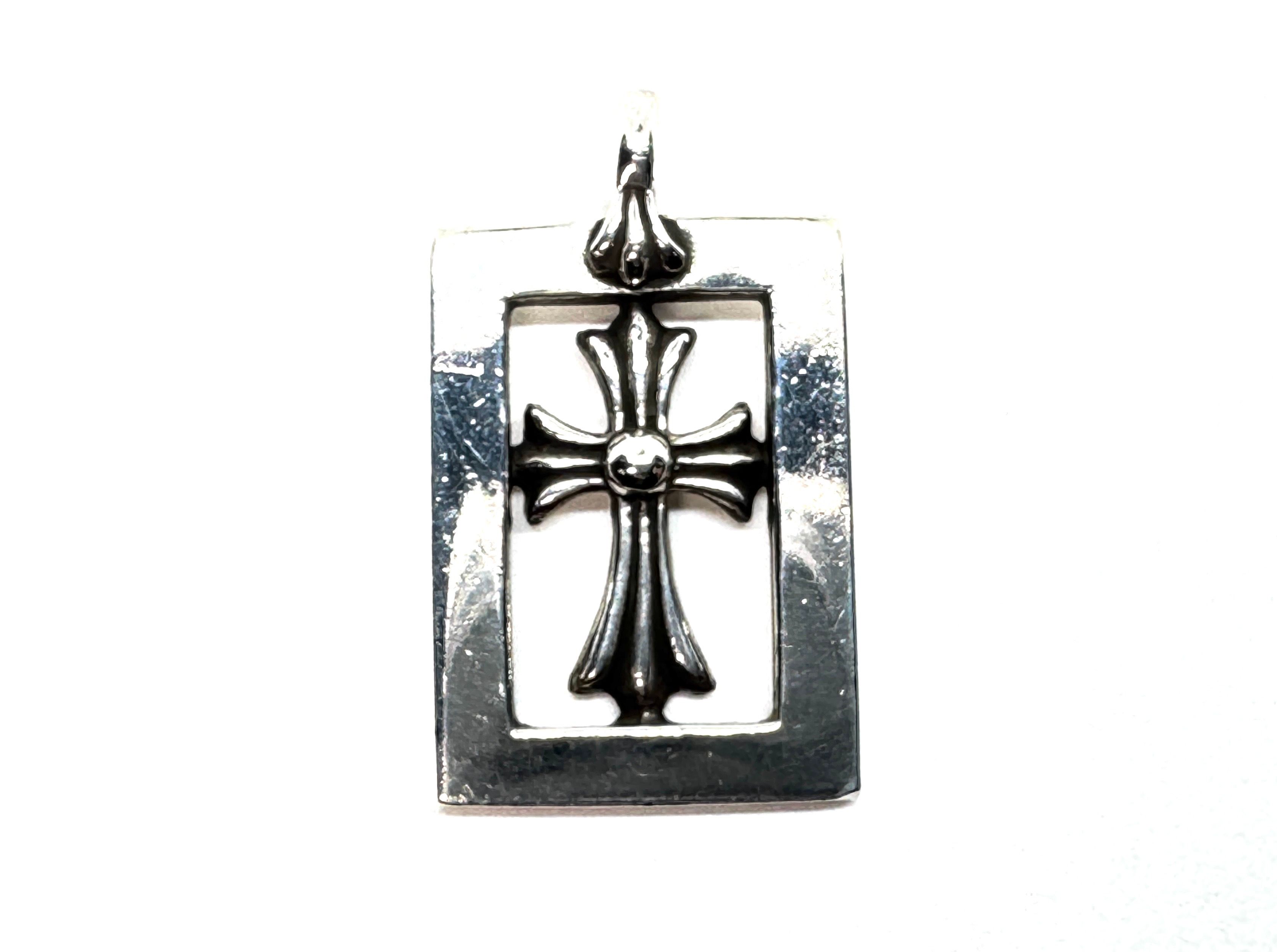 Chrome Hearts Frame Open Baby Fat Charm "Silver"