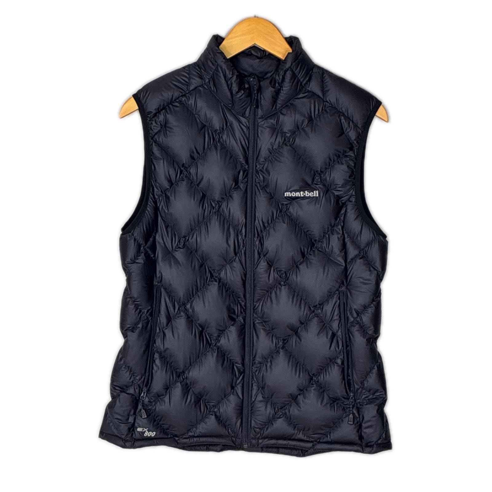 mont・bell モンベル スペリオダウン ダウンベスト サイズ XL 1101664 ブラック レディース