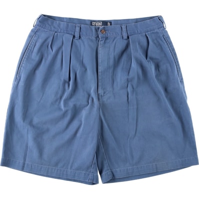 古着 ラルフローレン Ralph Lauren POLO by Ralph Lauren TYLER SHORT ツータック チノショーツ ショートパンツ メンズw35相当/eaa647339