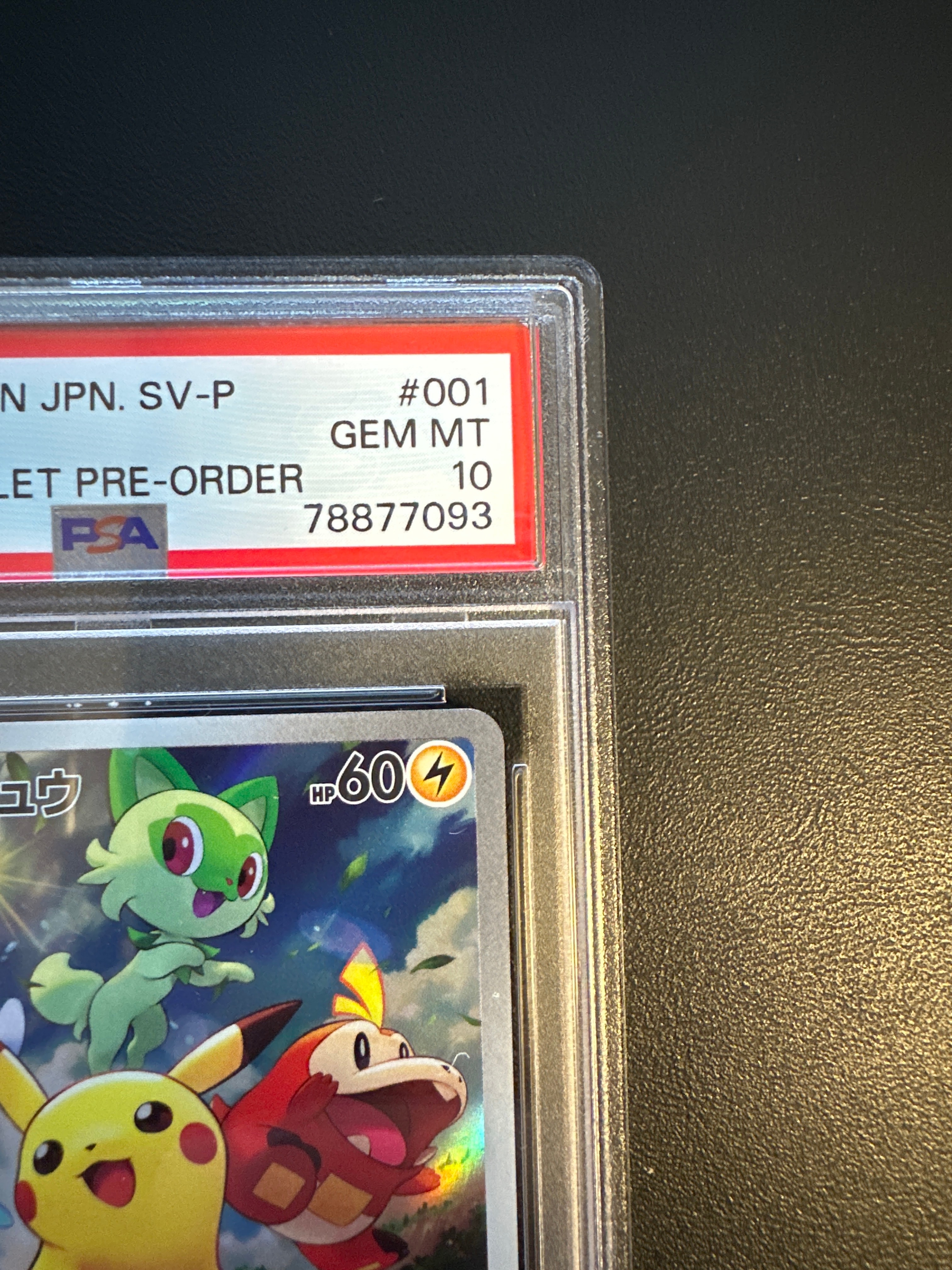 PSA 10]Pikachu: PROMO [001/SV-P](SV-P Promotional cards) | SNKRDUNK