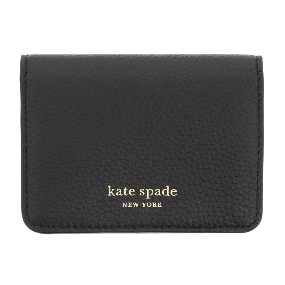 Kate Spade ケイトスペード 名刺入れ アヴァ ビジネス カード ケース カードケース KD947 牛革 ブラック  レディース【中古】