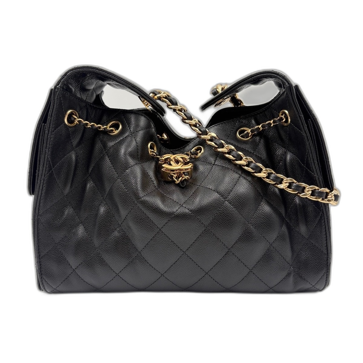 シャネル CHANEL マトラッセ スモール ハンドバッグ【中古】