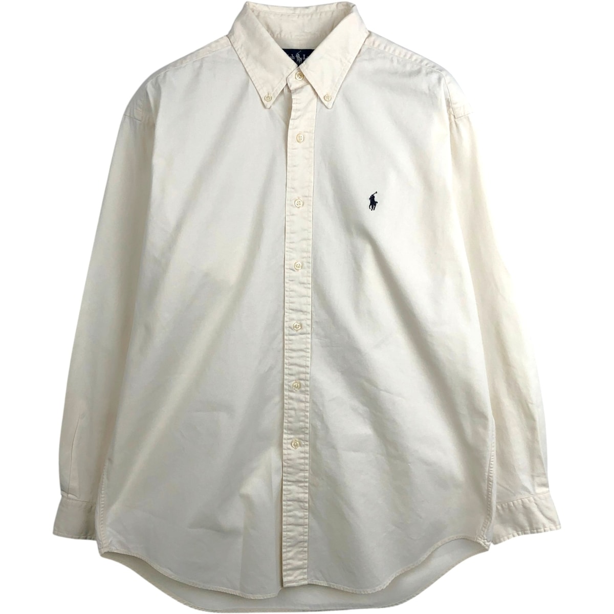 古着 ラルフローレン Ralph Lauren BLAKE 長袖 ボタンダウンシャツ メンズM相当/eaa662929