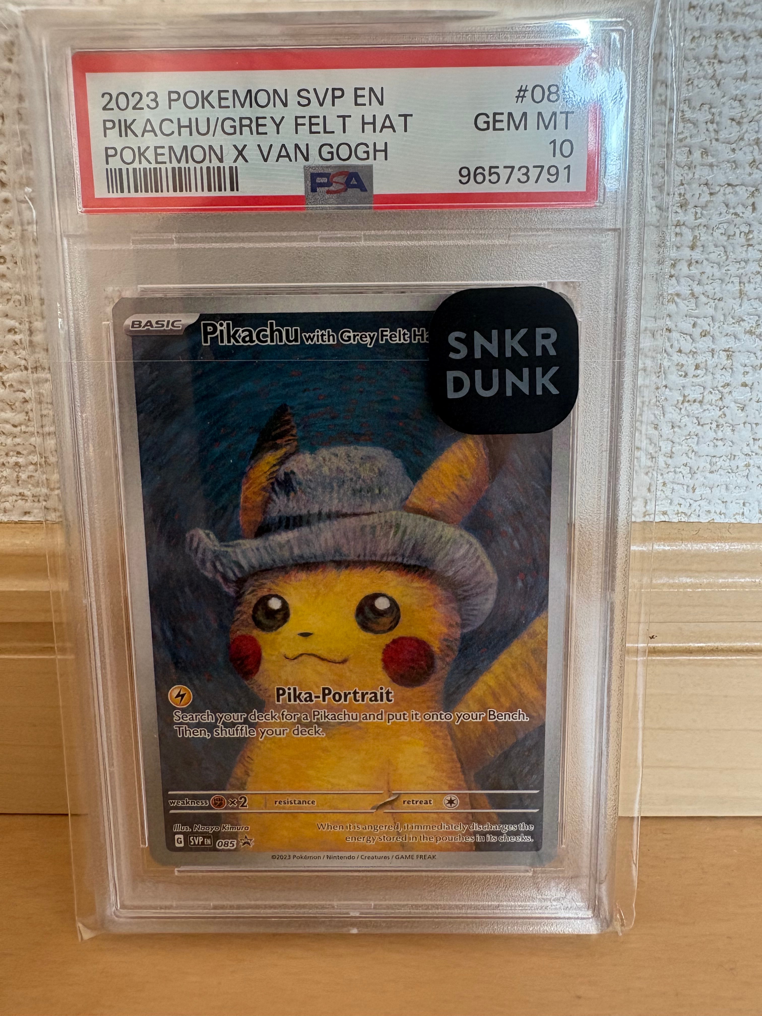 PSA10】ピカチュウ : プロモ [SVP EN 085](「ゴッホ展