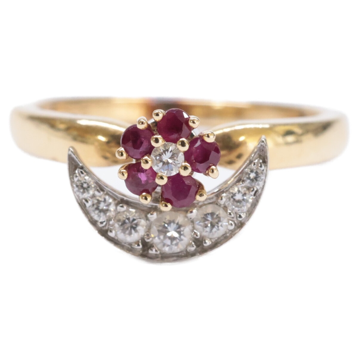 ロンジン x N.TEUFEL 14K ルビーxダイヤモンド Swing