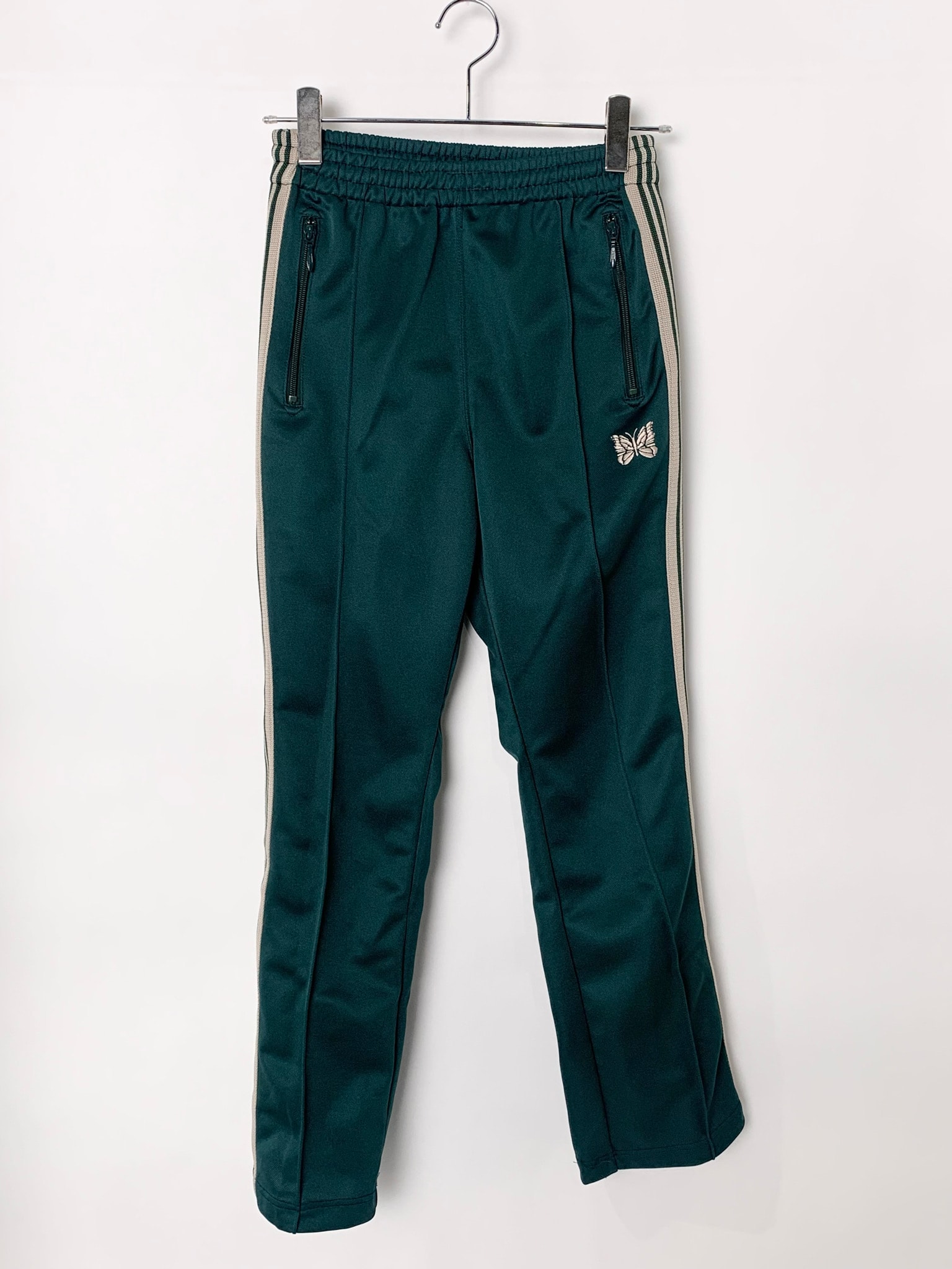 Needles Narrow Track Pant "Green"