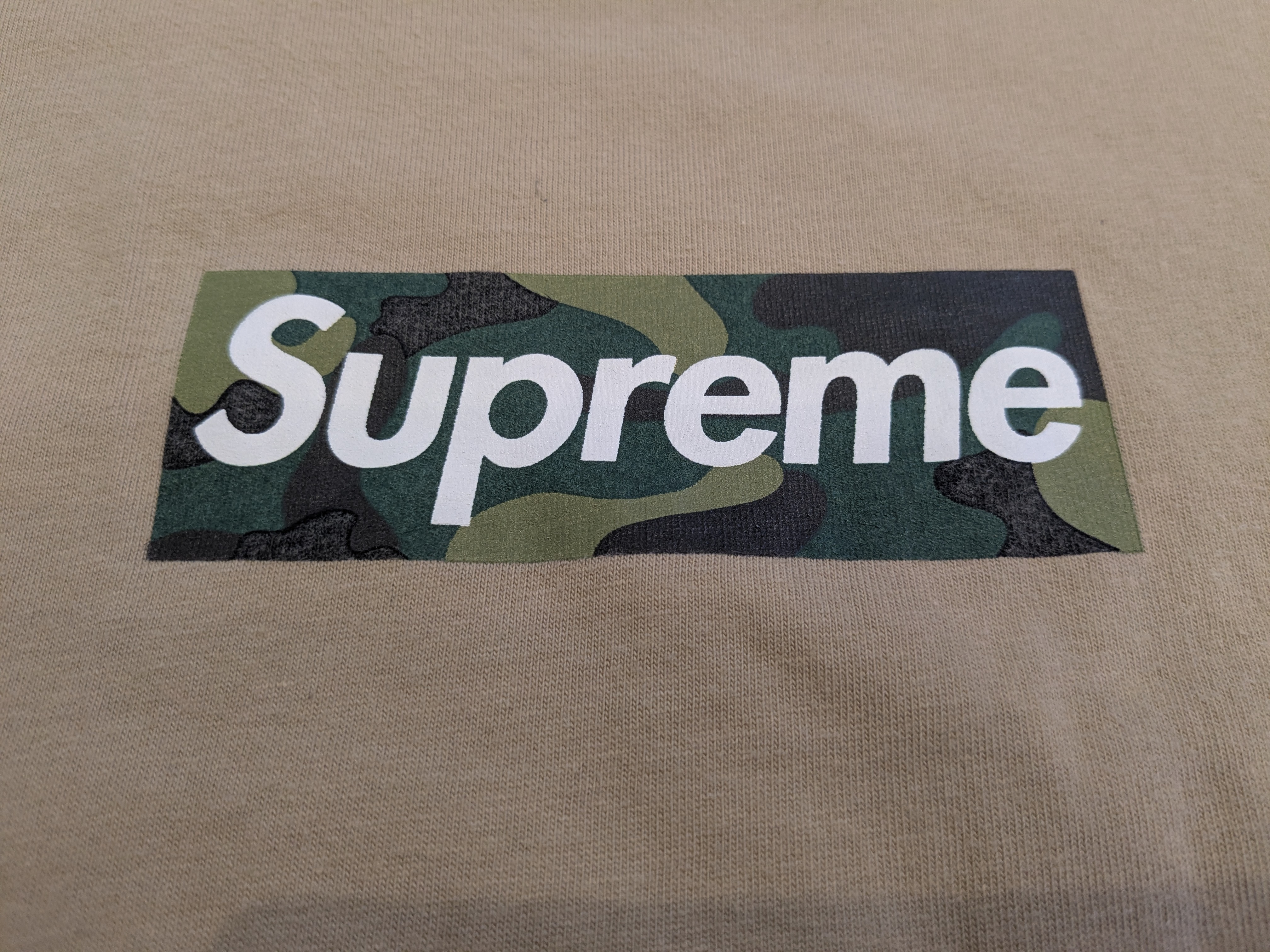 Supreme Box Logo Tee カモフラ ボックスロゴT 23FW supreme