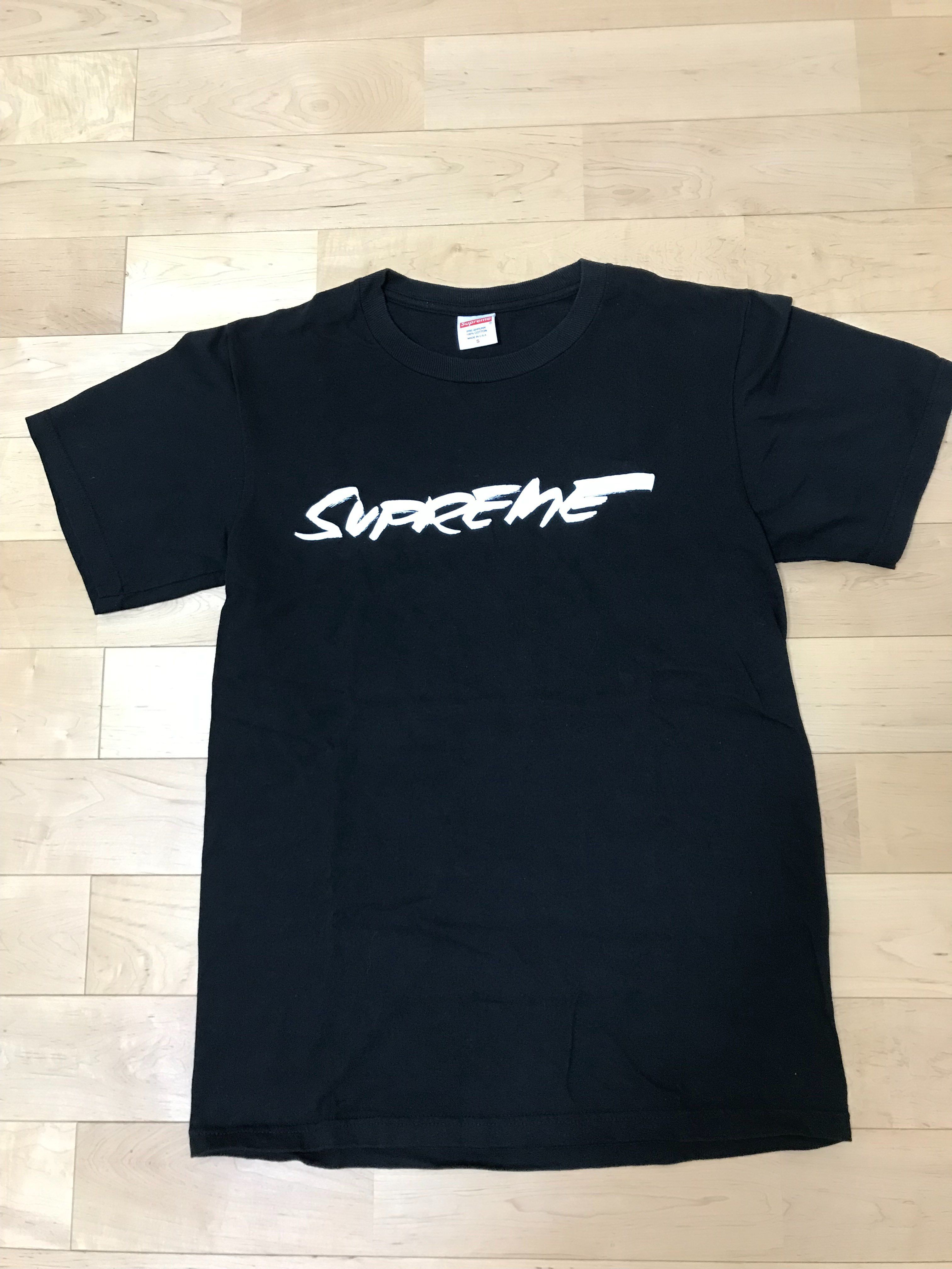 Supreme Futura Logo Tee "Black"