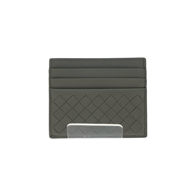 BOTTEGA VENETA ボッテガヴェネタ ユニセックス イントレチャート クレジットカードケース パスケース グレー