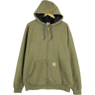 古着 カーハート Carhartt スウェットフルジップパーカー メンズXL相当/eaa676055