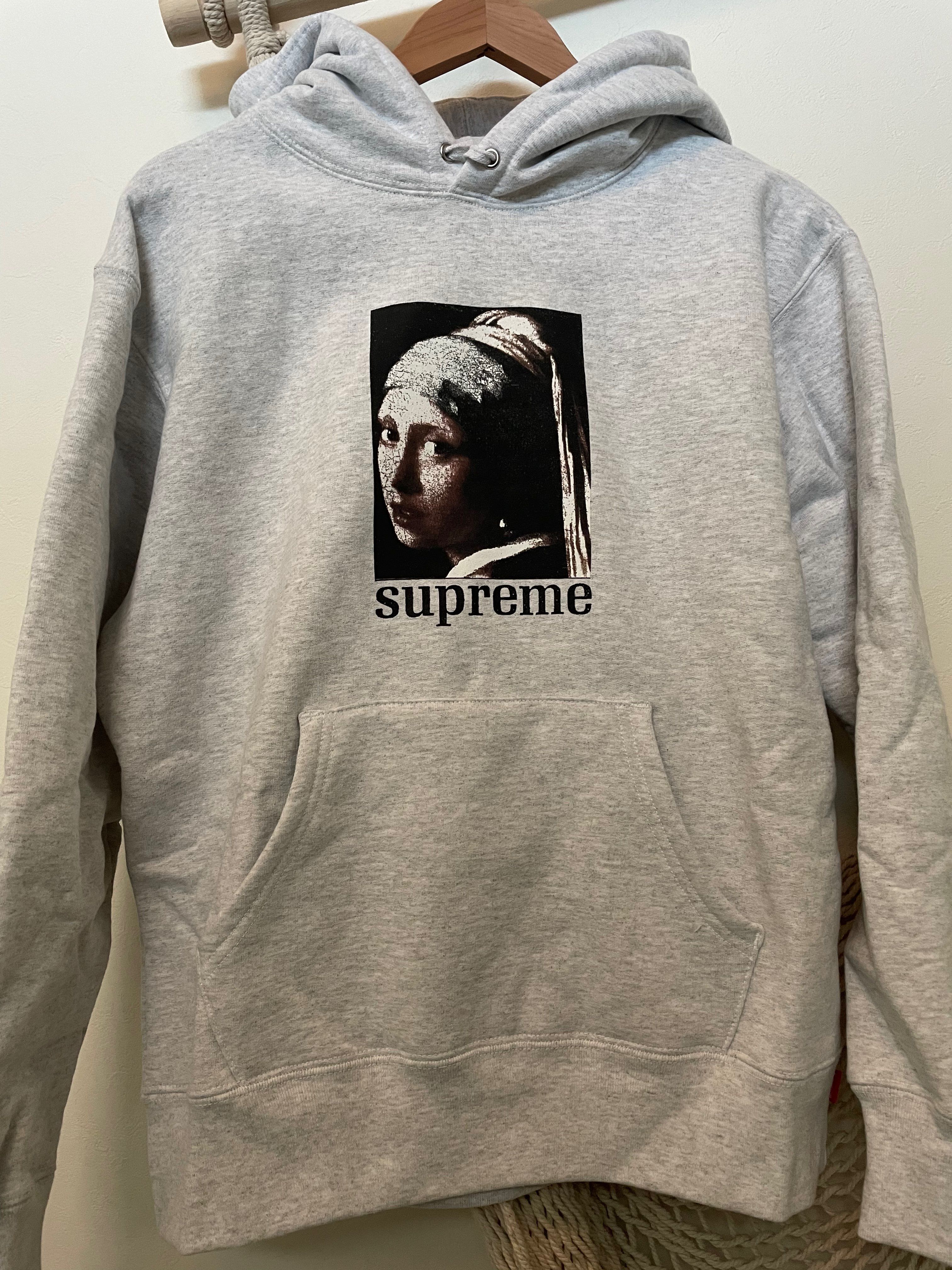 Supreme Pearl Hooded Sweatshirt "Grey"