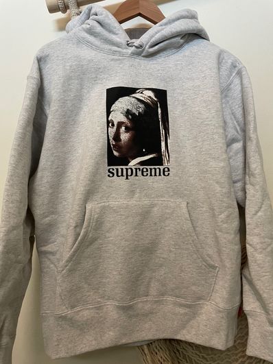Supreme Pearl Hooded Sweatshirt "Grey"