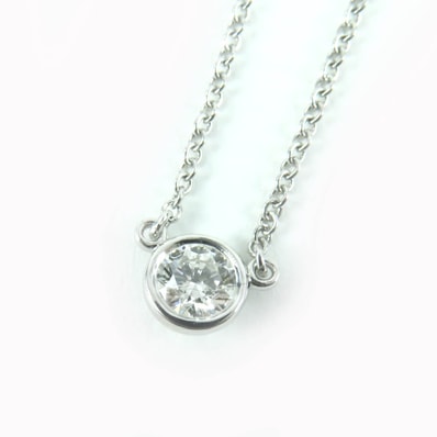 美品 ティファニー ネックレス バイザヤード シルバー レディース