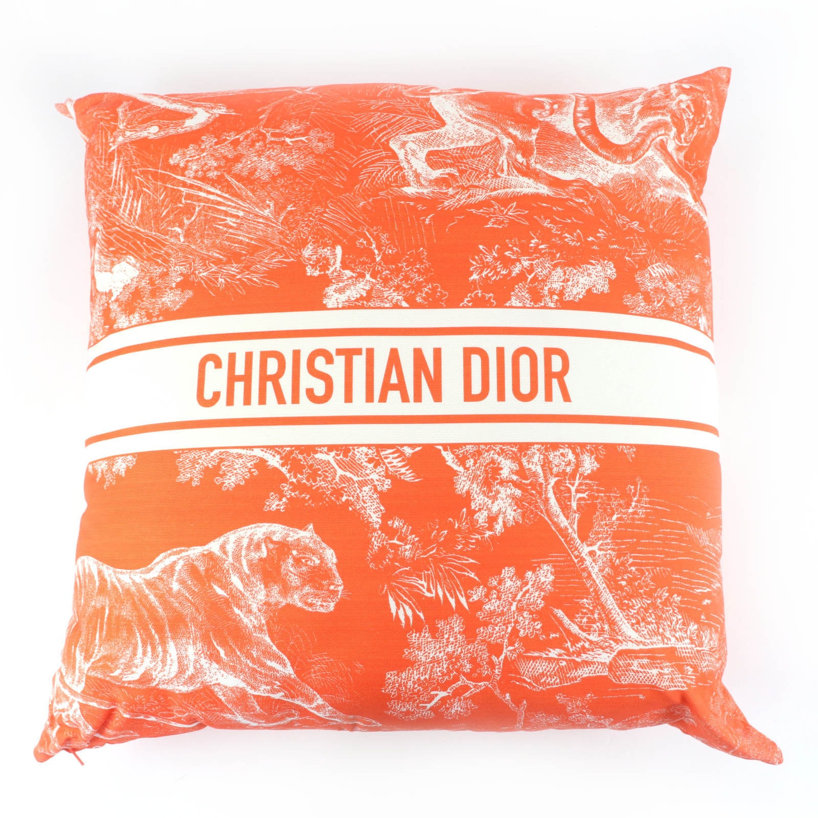 極美品 クリスチャンディオール クッション オレンジ HYP02RCO0U