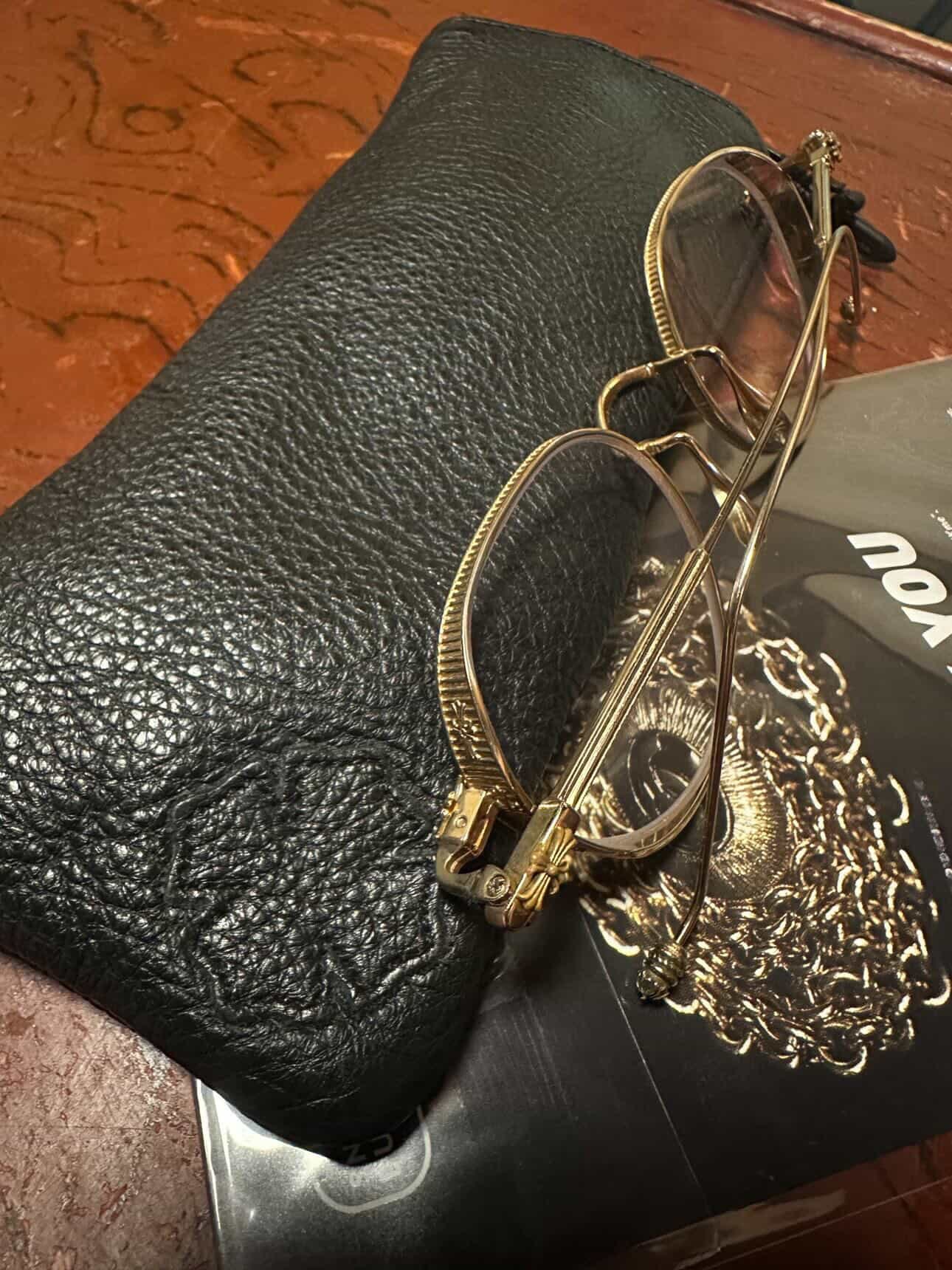 Chrome Hearts VAGASOREASS Optical Glasses "Gold"