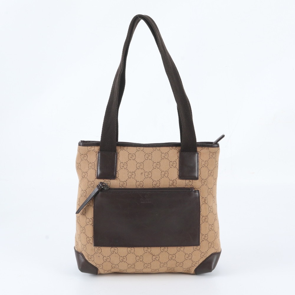 ■美品 グッチ GGキャンバス 28893 トート バッグ