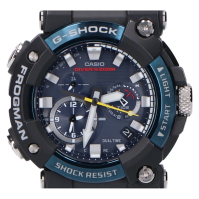 ジーショック 新品同様 GWFーA1000C-1AGF MASTER OF G SEA FROGMAN フロッグマン タフソーラー電波 ダイビング