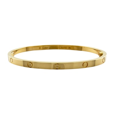 カルティエ ラブブレス バングル 18金 K18イエローゴールド レディース CARTIER 中古