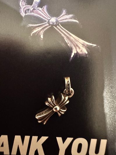 Chrome Hearts CH Cross Baby Fat Charm "Silver"