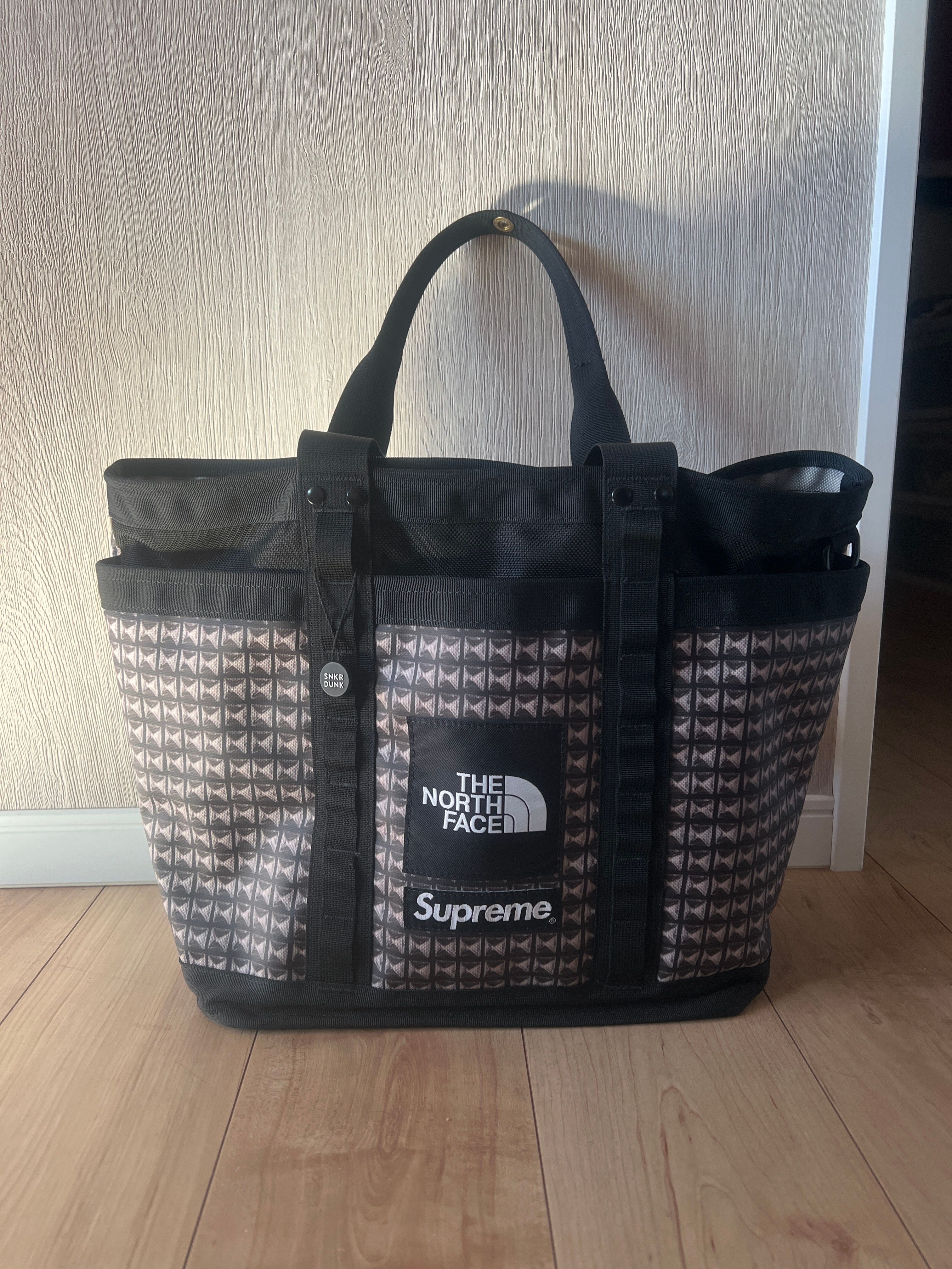 Supreme x The North Face Studded Explore Utility Tote. 17L. 