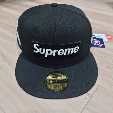 Supreme MLB Teams Box Logo New Era "Black"