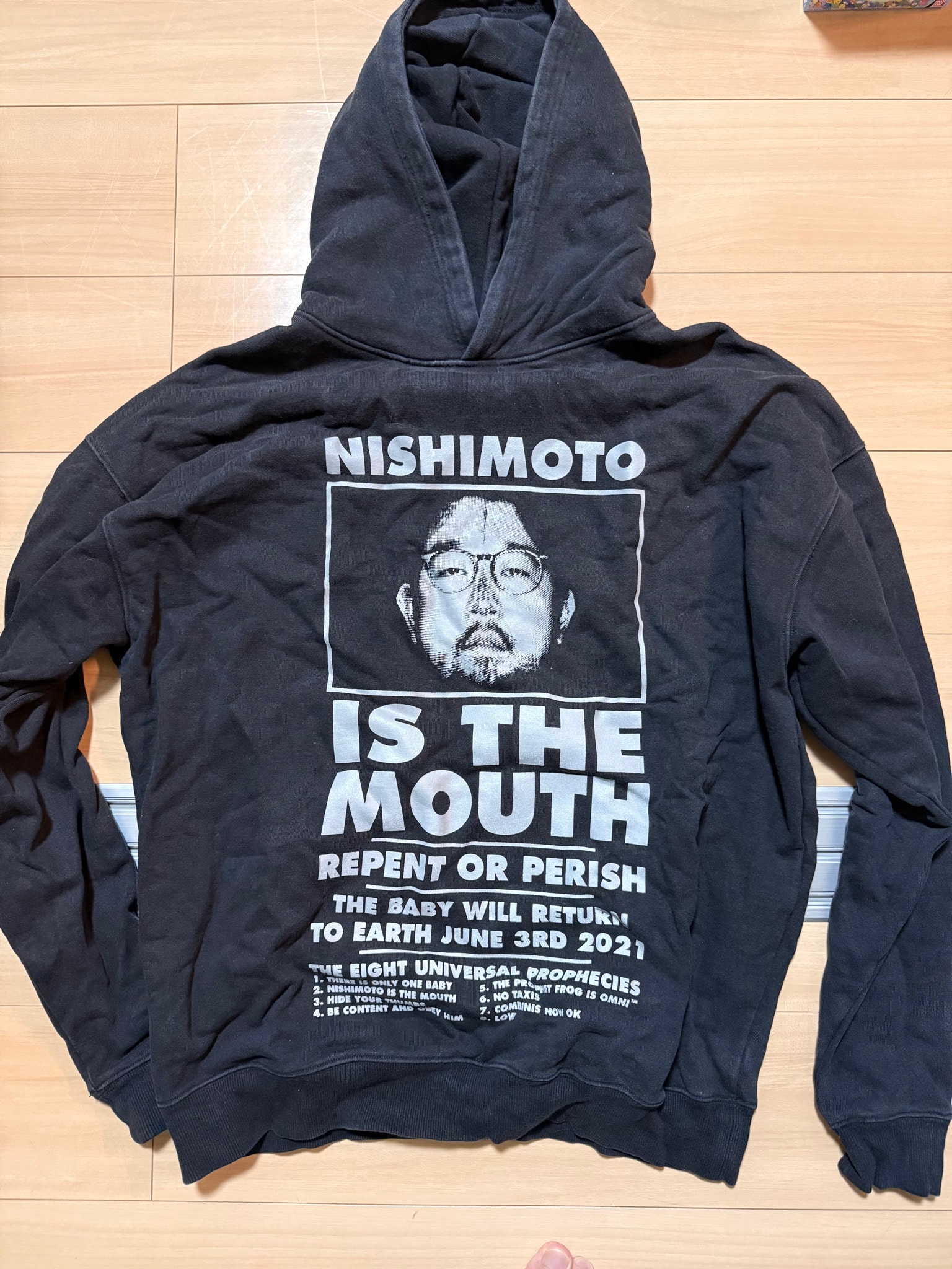 NISHIMOTO IS THE MOUTH CLASSIC SWEAT HOODIE "BLACK"