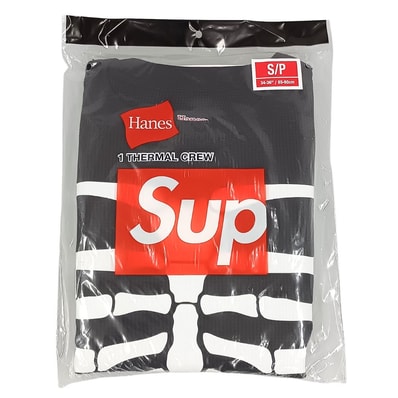 SUPREME シュプリーム 26AW HANES BONES THERMAL CREW (1P) 長袖Tシャツ 45228